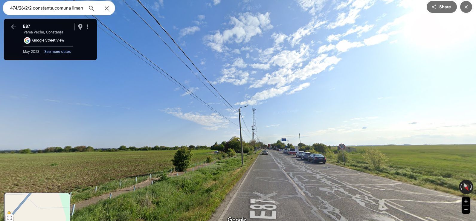 Vânzare teren Vama Veche, 937 mp, cu vedere la mare! - Poză 3