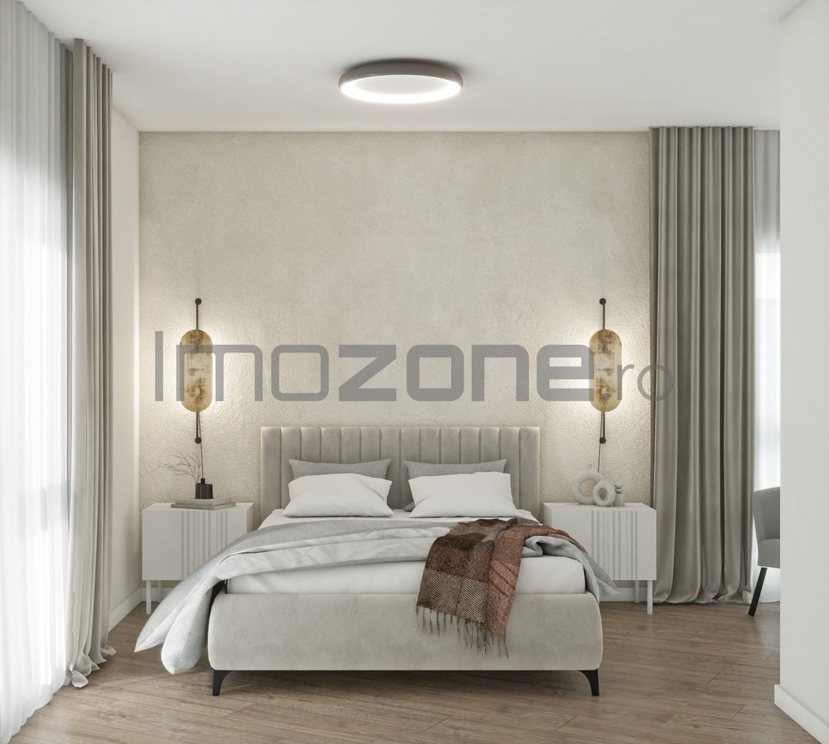 Otopeni - zona Ferme, vila P+1, 4 camere,  3 dormitoare, 3 bai, finisata la alb - Poză 21