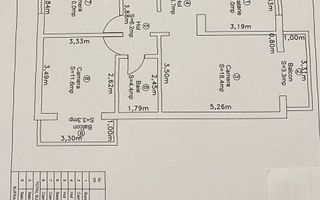 Girocului | 3 camere | Decomandat | Mobilat si Utilat | Centrala proprie - Poză 10