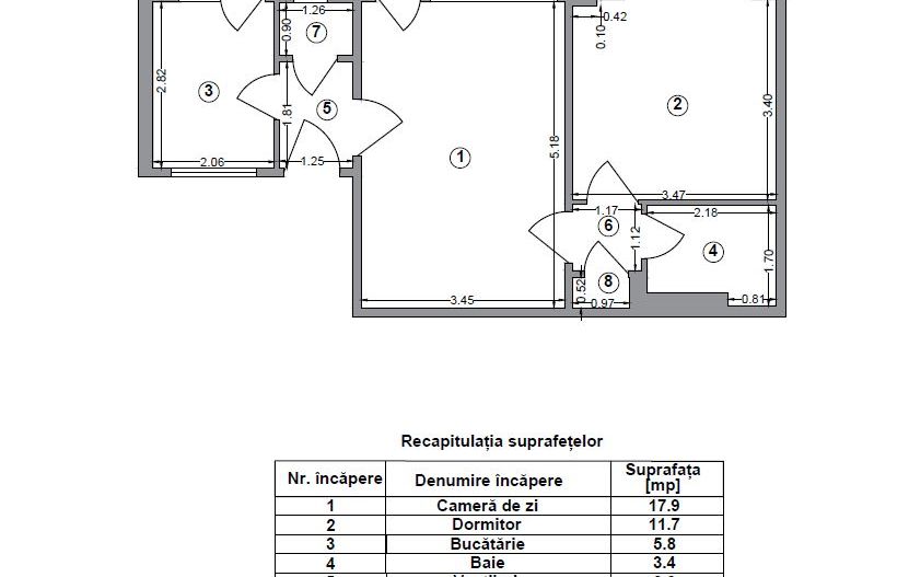 2 camere renovat complet Calea Grivitei plan secund -vedere spate | metrou 1 Mai - Poză 2
