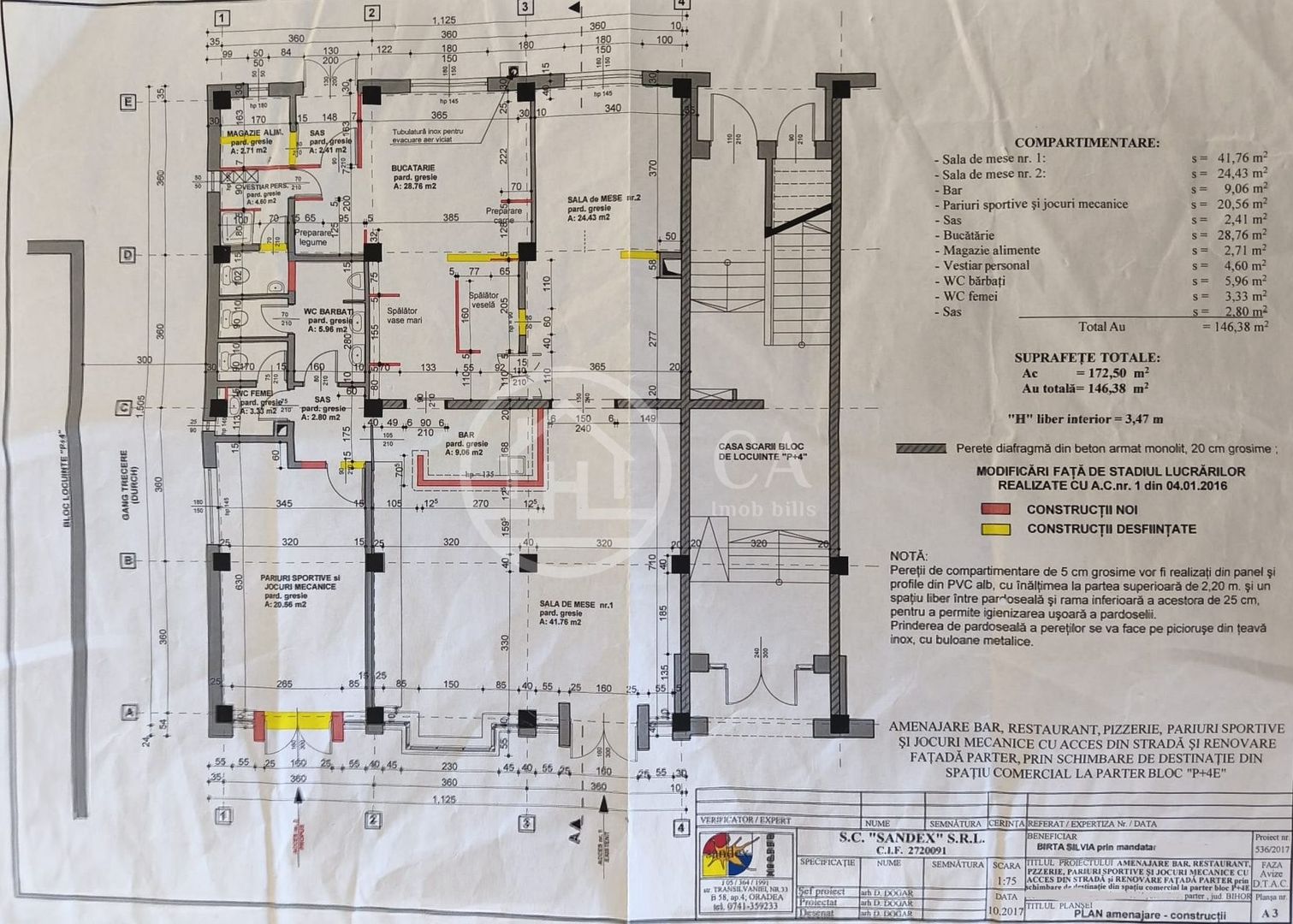 Spatiu comercial cu 6 camere de inchiriat in Sanmartin Bihor - Poză 7