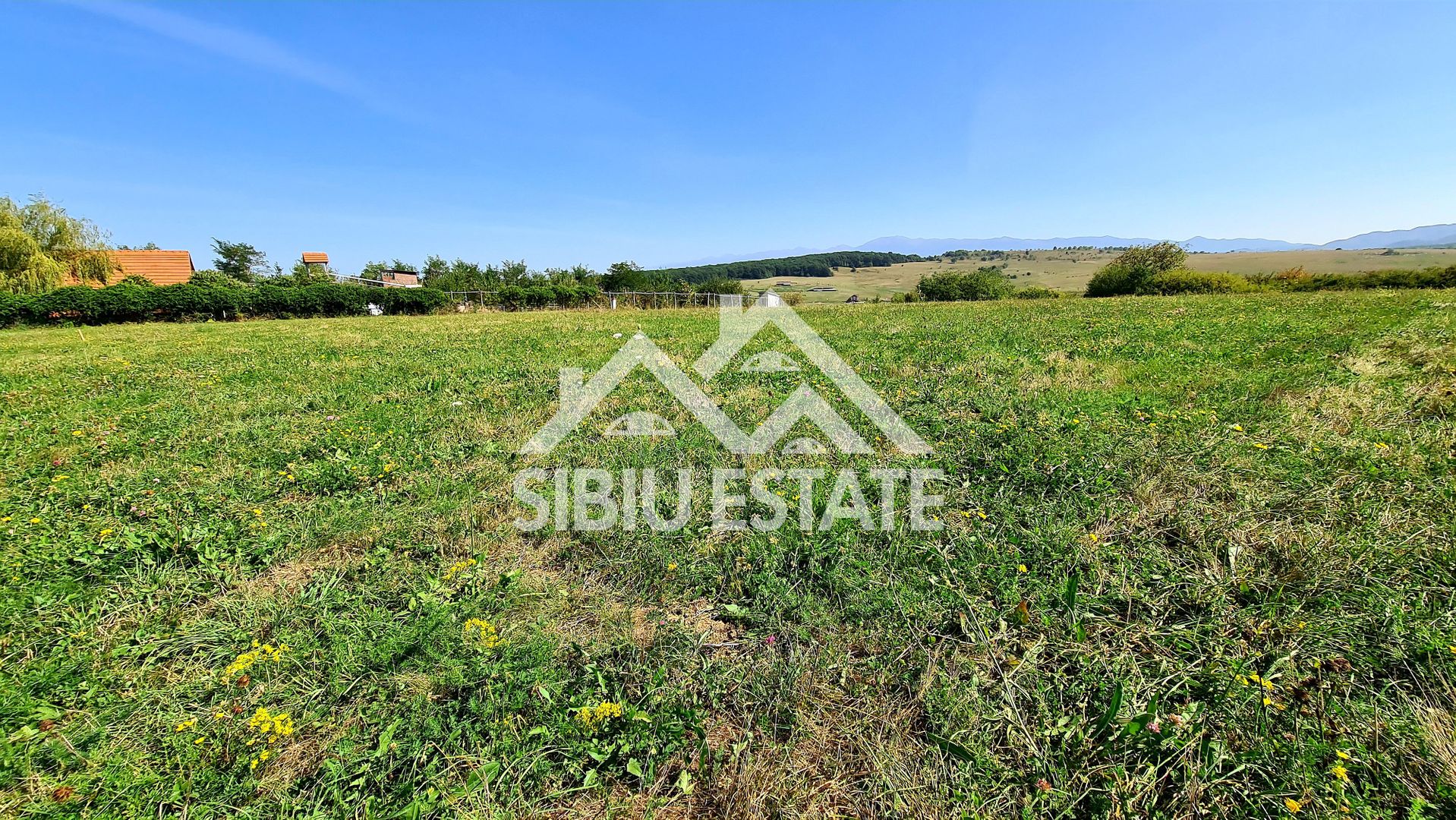 Teren cu vedere panoramica Intrare in Cisnadie 2325 mp deschidere 25ml - Poză 5
