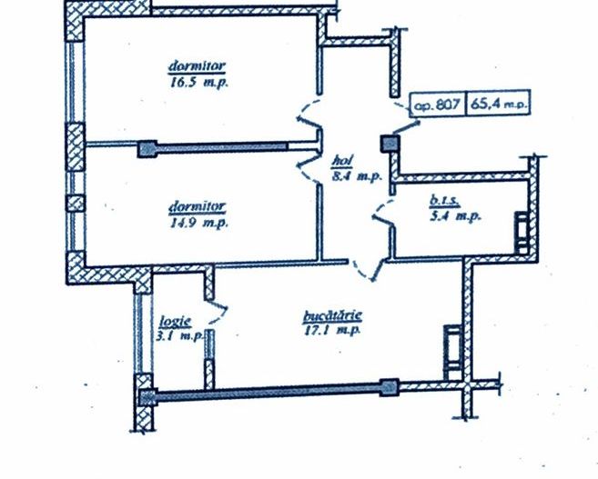 Vânzare, apartament, 1 cameră, str. Nicolae Dimo, Durlești. - Poză 2