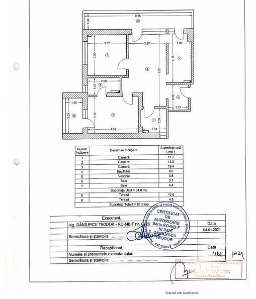 Apartament 3 camere Bucurestii Noi | 2 Cocoși - Poză 13