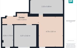 Apartament 54 mp spațios la mansardă în Freidorf - Poză 7