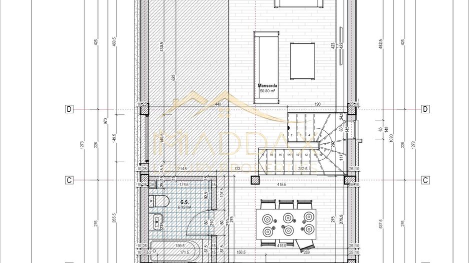 Vila moderna 6 camere // 190mp // teren 300mp / Tunari - Schiță 19