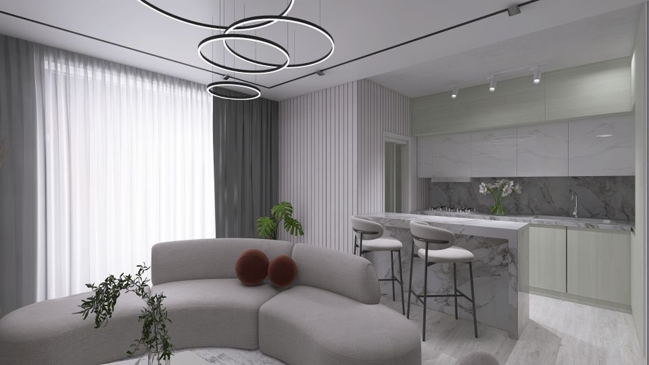 Apartament de vanzare 2 camere | Bragadiru Cartierul Latin Ghencea - Poză 4