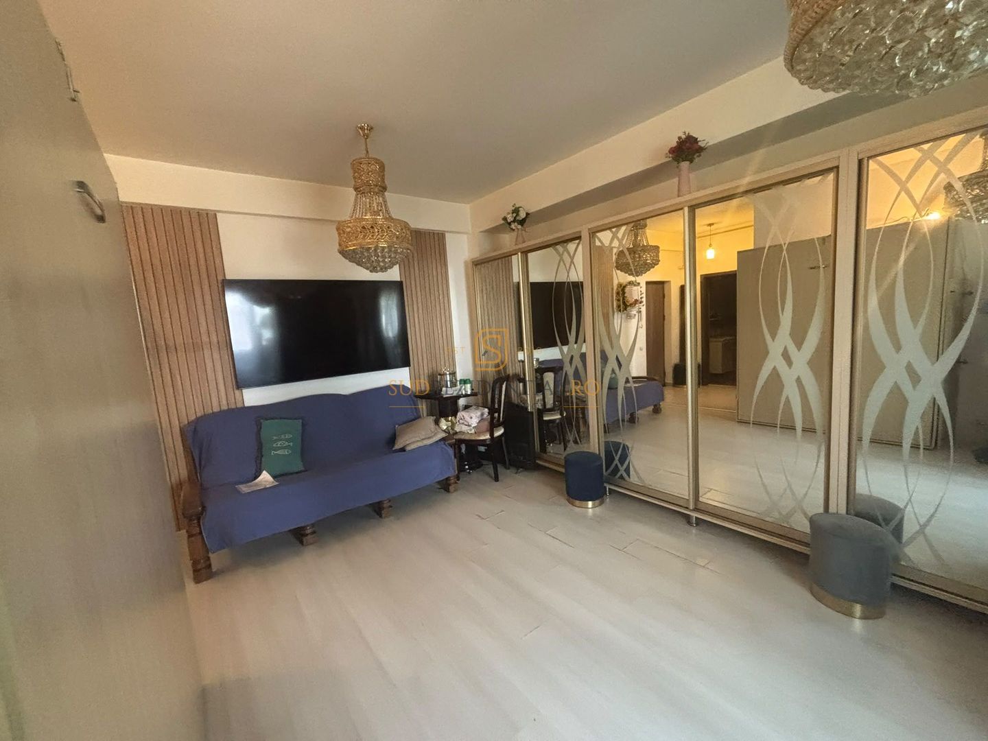 Garsonieră decomandată cu balcon, complet mobilată și utilată - Poză 1
