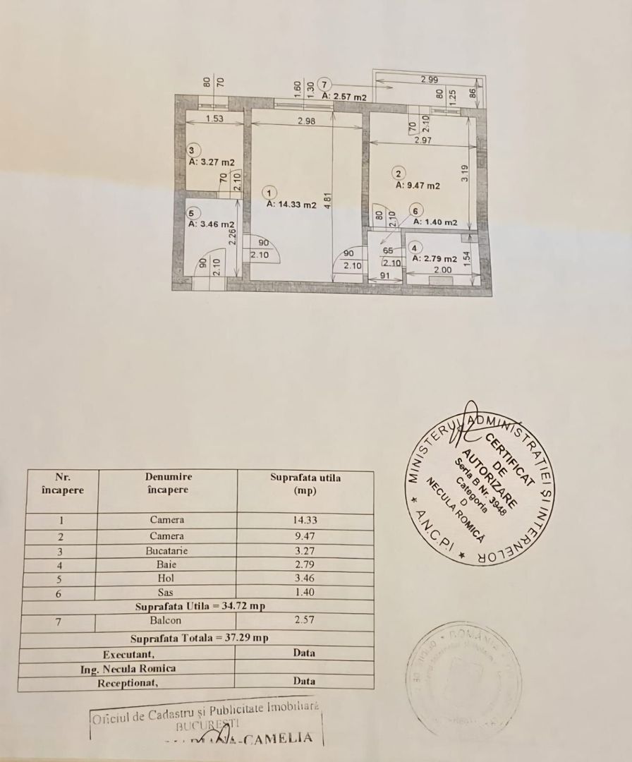 Apartament cu 2 camere de vânzare în Bucuresti - Poză 1