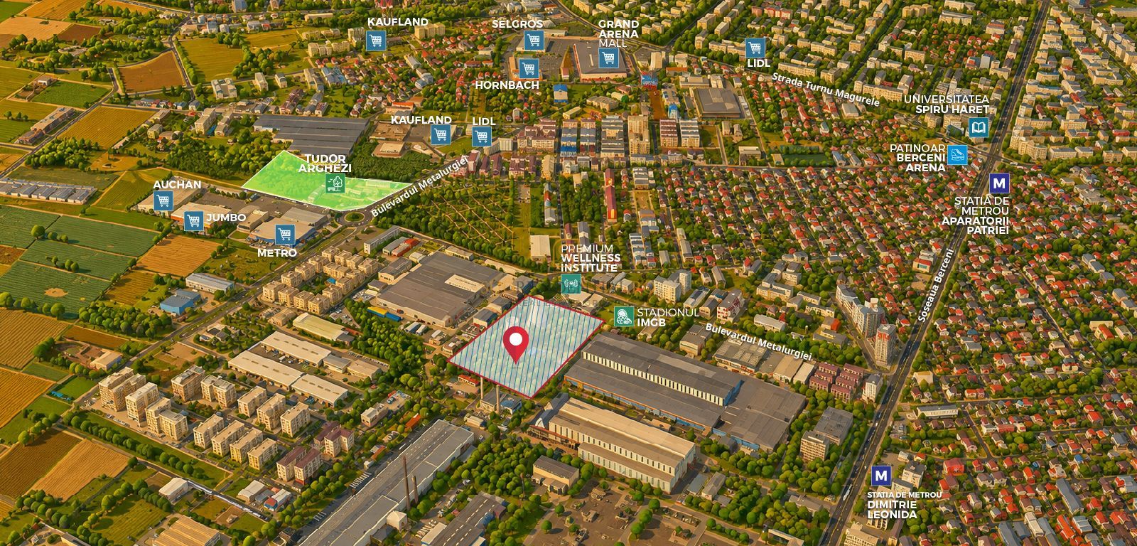 Oportunitate investitie | Teren strategic 5 ha, Data Center/ AI Campus - Poză 9