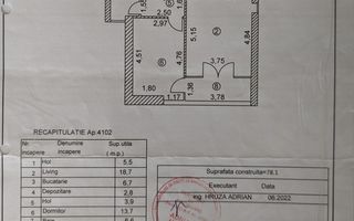 2 camere| WIN HERASTRAU| PARCARE - Schiță 25