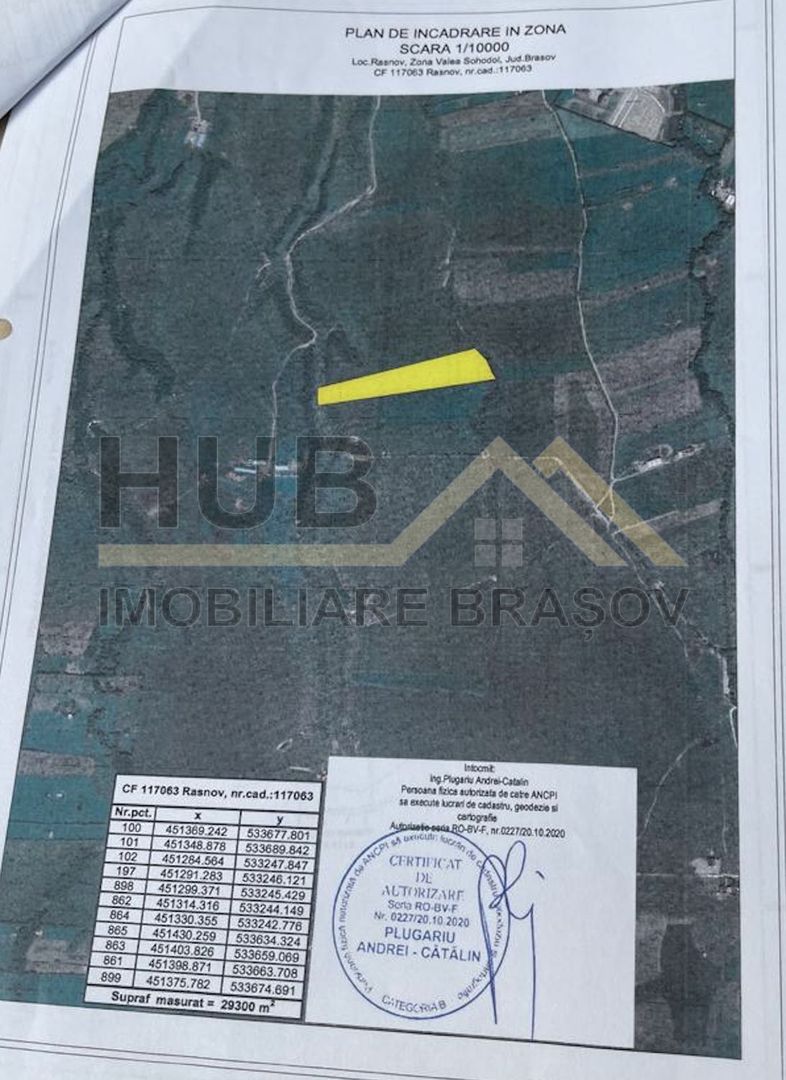 Oportunitate Investitie | Panicel - Rasnov | Extravilan | 29.300mp - Poză 6