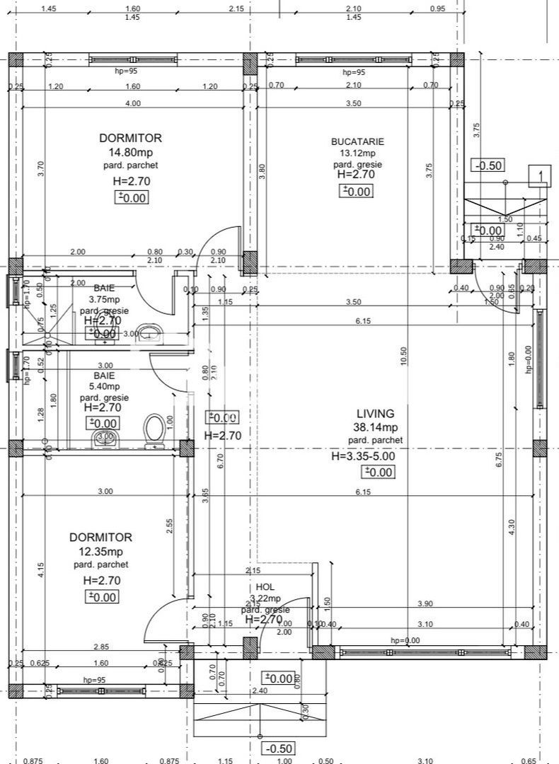Casă individuală / Sânpetru / 3 camere / 600 mp teren - Poză 3
