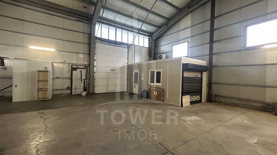 Hală Industrială Modernă 300 mp – Birou, Curent Trifazic și Acces Securizat - Poză 3