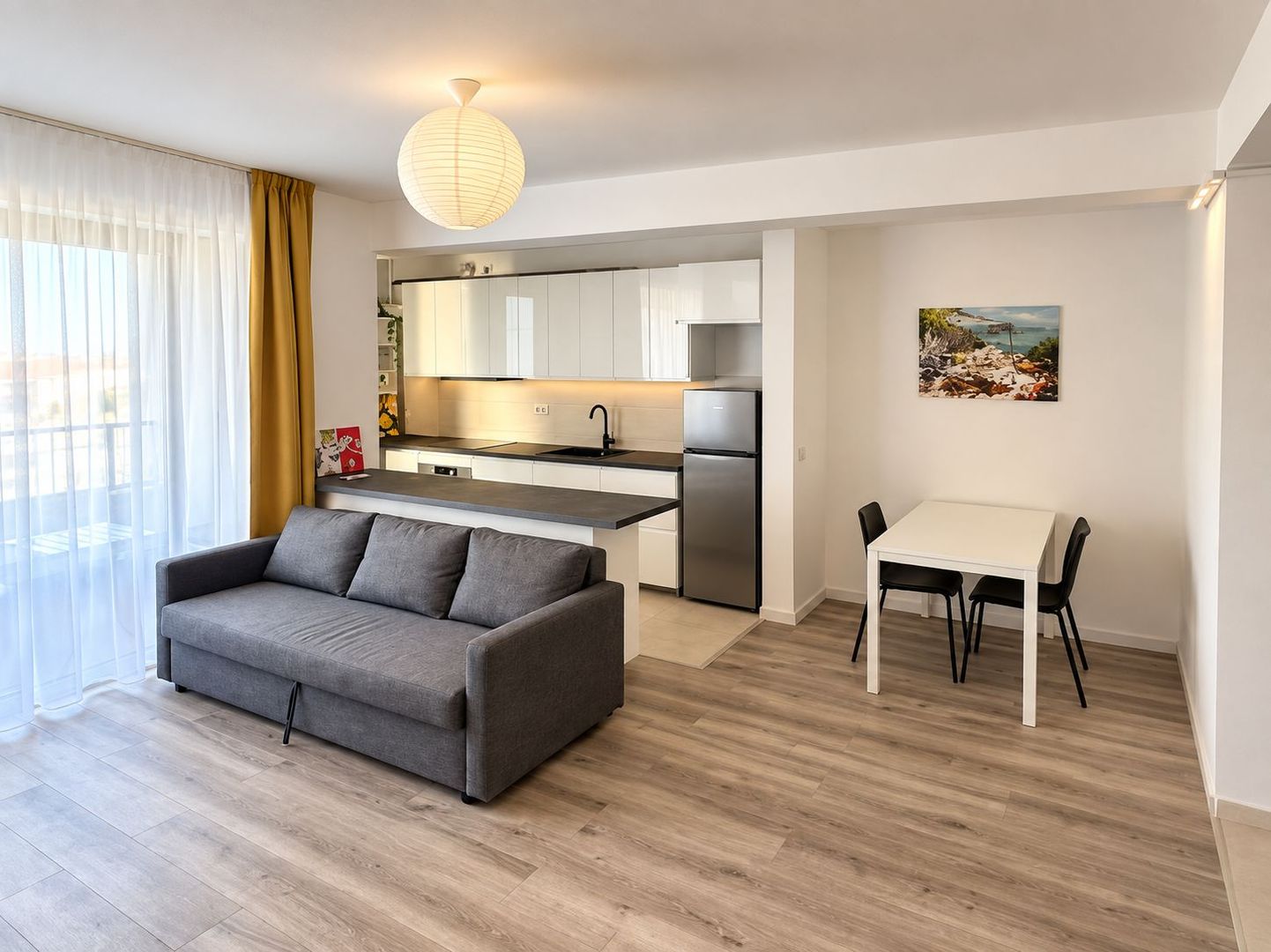 City of Mara | 3 Camere | Etaj 7 | Încălzire în pardoseală | Mobilat - Poză 1