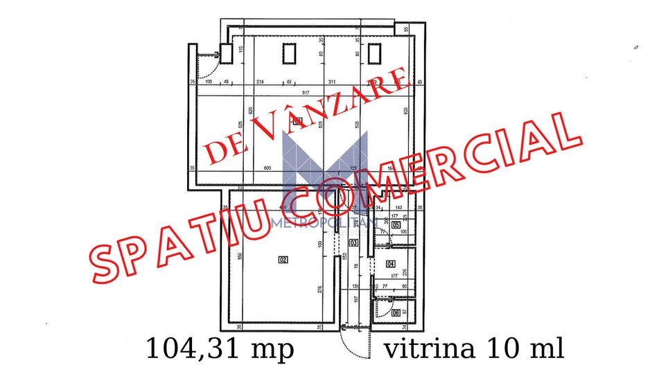 Spațiu COMERCIAL 105 mp in Piața Abator - Poză 5
