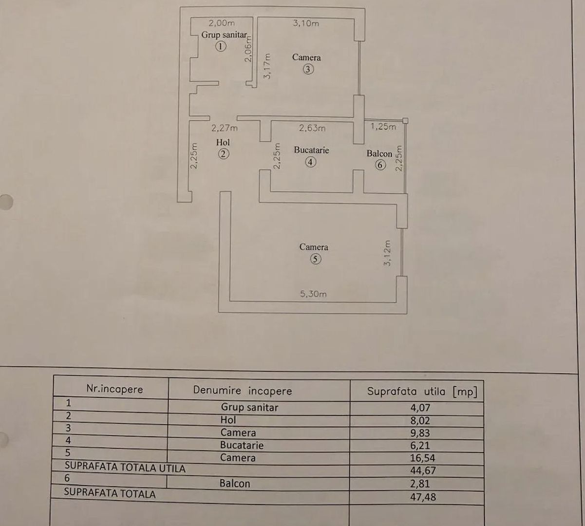 Apartament complet mobilat si utilat-totul nou - Poză 17