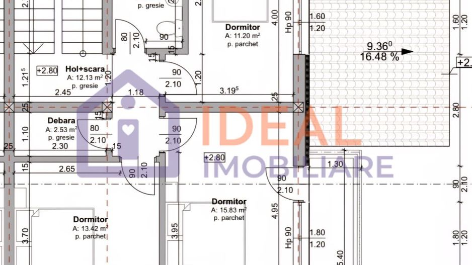 Duplex modern cu 4 camere si carport, in Cartierul Arhitectilor - Schiță 10