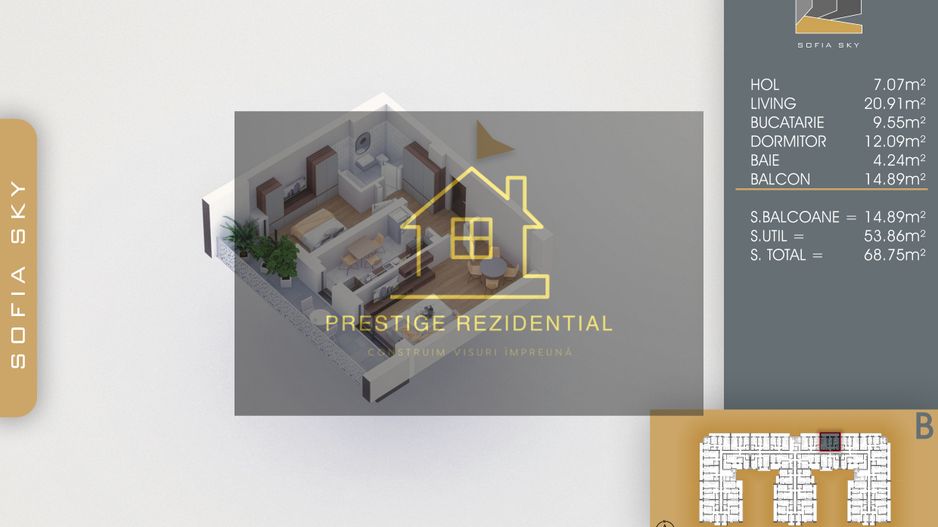 Apartament 2 cam-70mp-8-10 min.Metrou - Poză 2