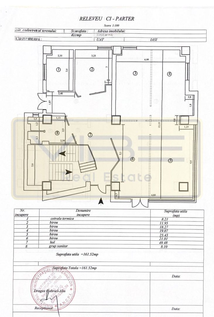 Cladire birouri / activități medicale - 973 mp utili - semicentral - Poză 5