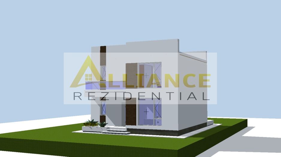 Casa individuala P+1E ~ 4 camere 2 bai ~ teren 451mp ~ - Poză 3