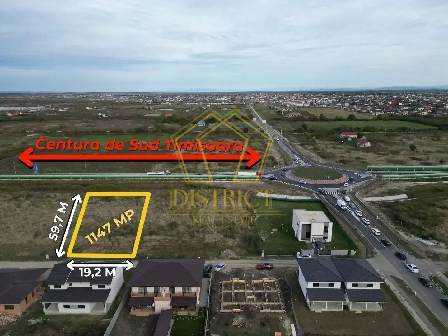 Teren pentru constructii case sau servicii | Drumul Boilor | Mosnita - Poză 2