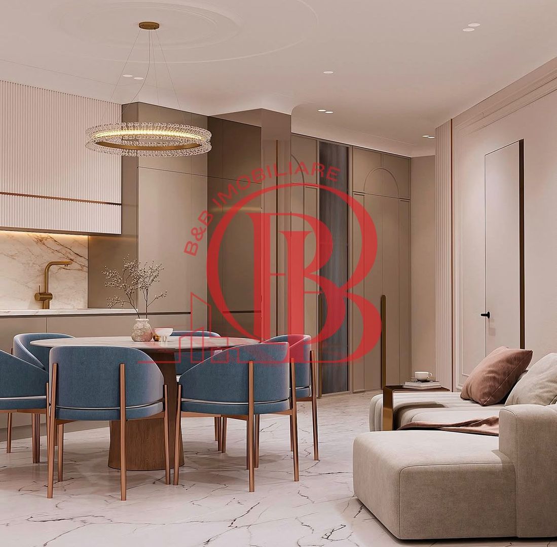 3 camere  2 bai decomandat parcare gratuita demisol - Poză 2