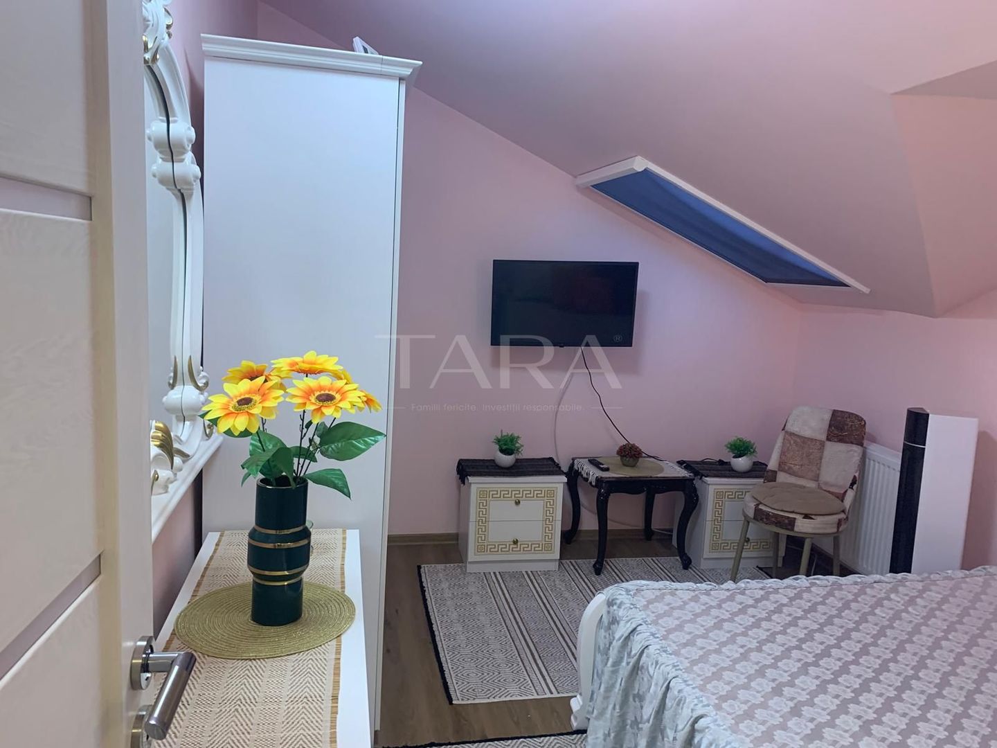 Apartament 3 camere la mansardă, 60 mp – Florești, zona Panemar - Poză 8
