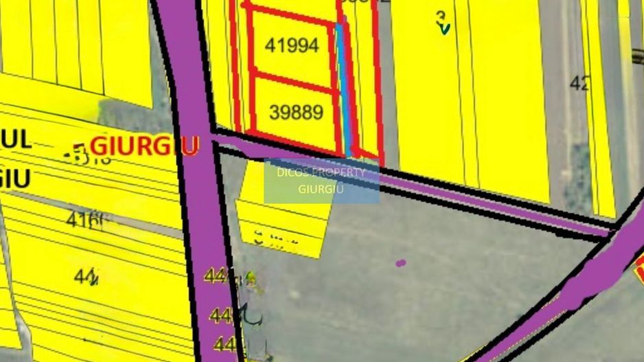 Teren intravilan Zona Vama Giurgiu - Poză 2