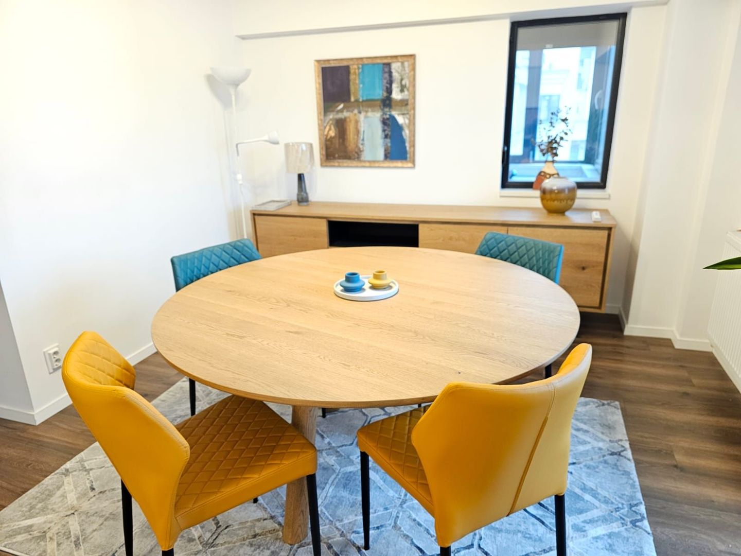 Duplex luxos 3 camere, 130 mp, complet mobilat pretabil birou - Poză 10