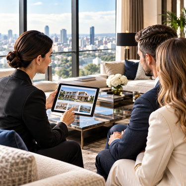 Consultanță imobiliară personalizatăSoluții dedicate cumpărătorilor care caută proprietăți premium adaptate cerințelor lor.