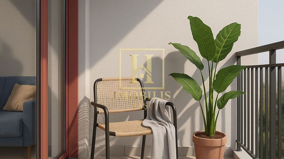 Apartament 1 camera 37 mp Visan Bucium 49950 euro - Poză 5