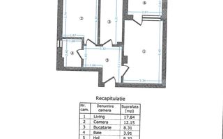 Apartament 2 camere | Prima închiriere | Cartierul Solar, Sector 4 - Schiță 8