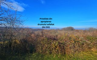 Teren intravilan 1.000 mp – Seciu, 2 deschideri, Priveliște panoramica - Poză 8