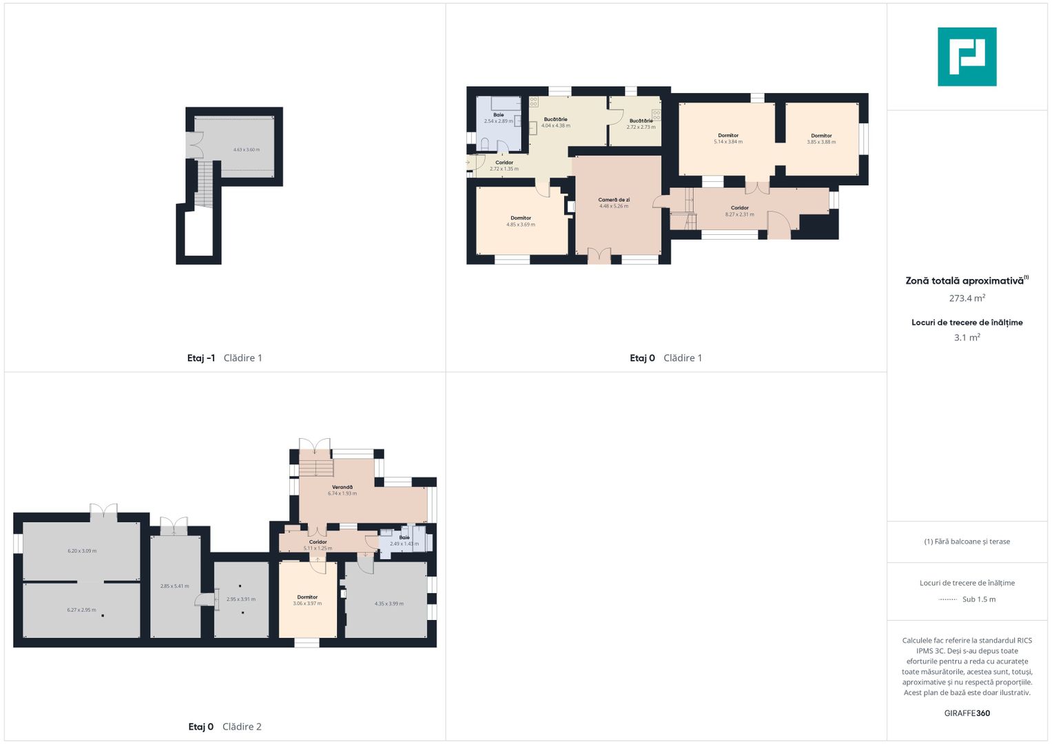 Casă cu 6 camere pe teren de 2029 mp – Miniş - Poză 4