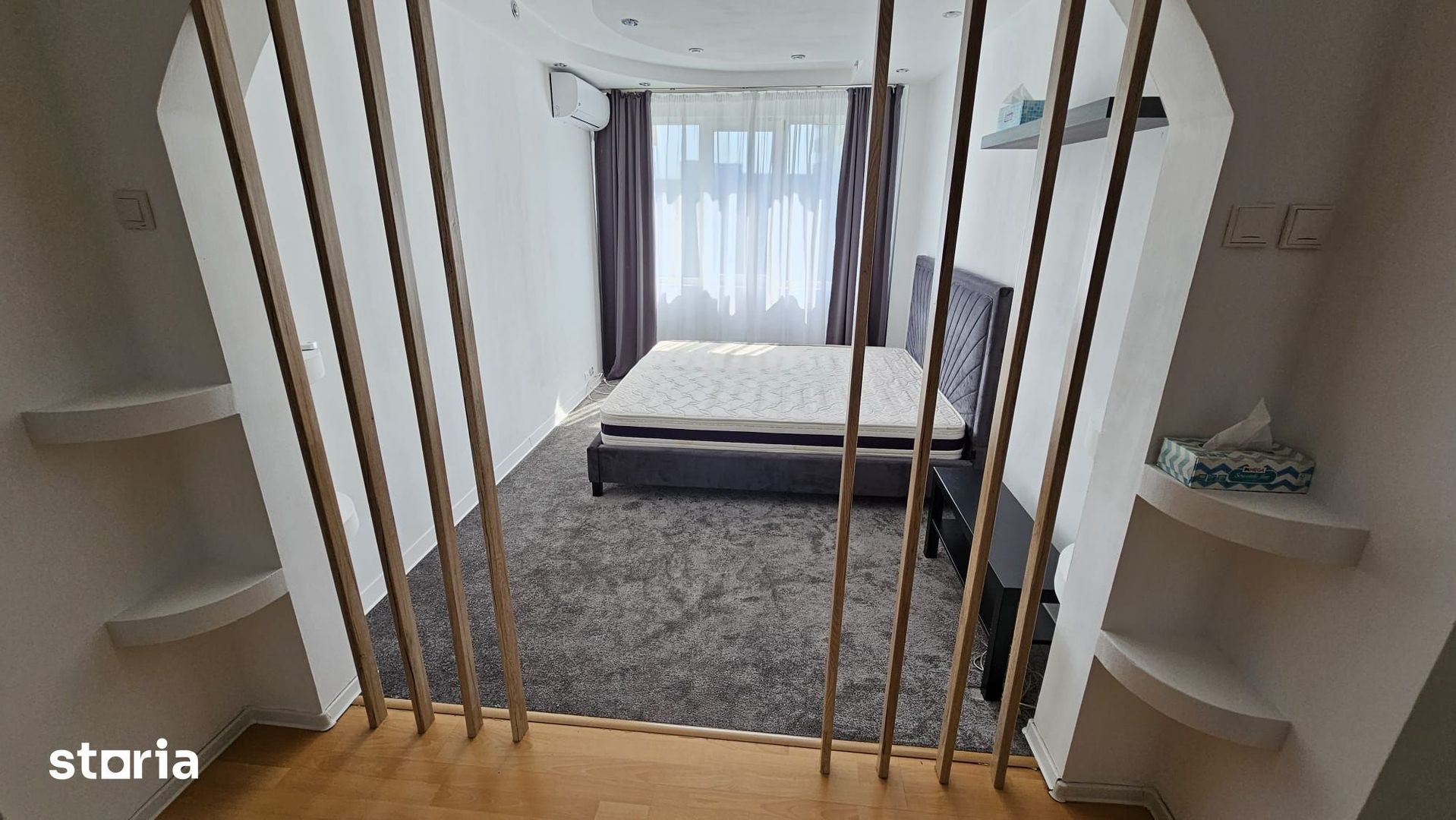 Apartament 2 camere renovat, mobilat modern, cat friendly, etaj 9, Mega Mall - Poză 2
