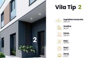 Vila Ultramoderna | 6 camere | Iancu Nicolae | Jolie Ville | - Schiță 7