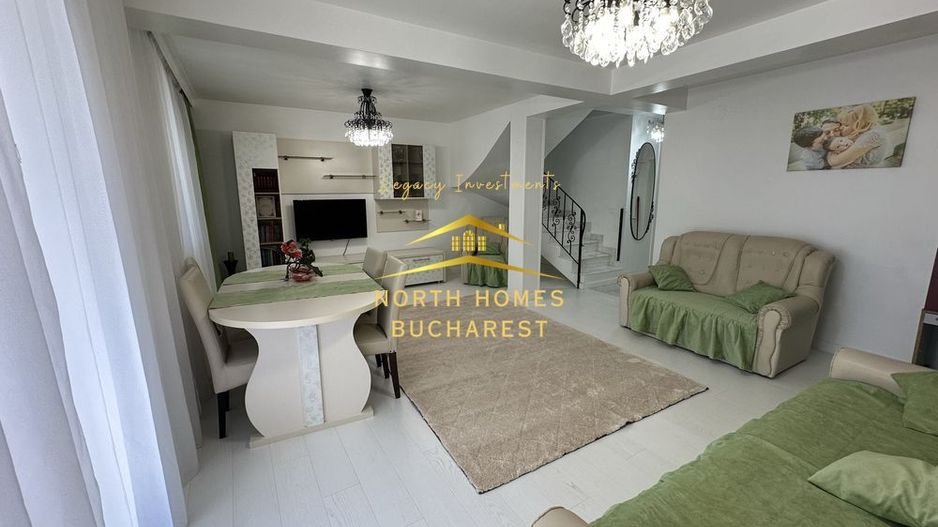 VILA de inchiriat-4 camere - Corbeanca - -PARCARE - Poză 3