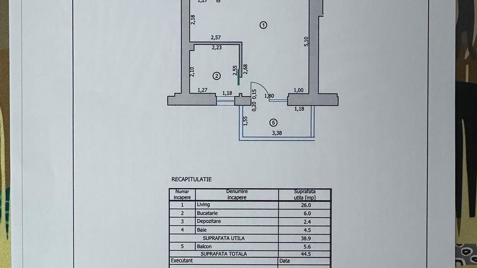 First Rental | Designer 2-Room Apartment | Large Balcony - Poză 12