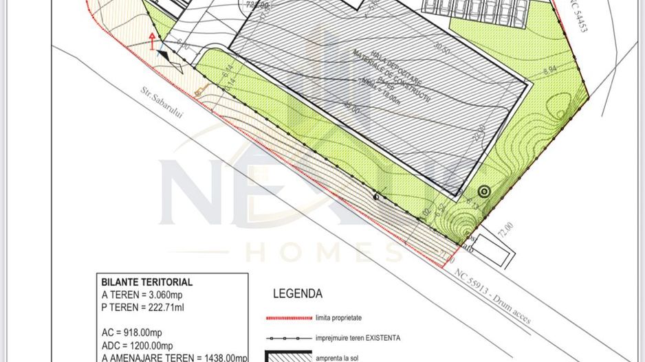 Teren industrial betonat 3.060 mp- Acces TIR-Utilități complet- JILAVA - Poză 6