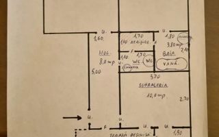 Sinaia | 3 Camere | Cladire Istorica situata pe Malul Begai. - Schiță 5