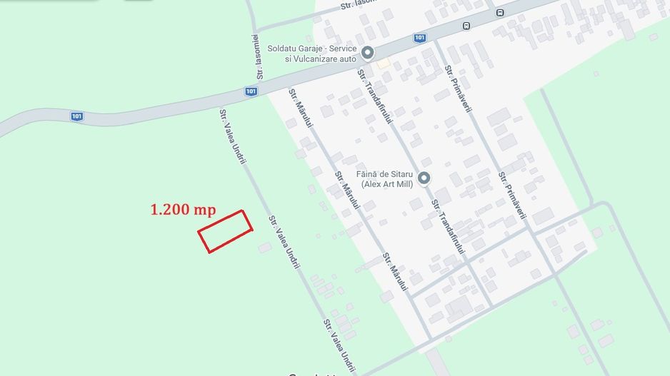 GRADISTEA-SITARU, TEREN 1.200 MP! - Poză 3