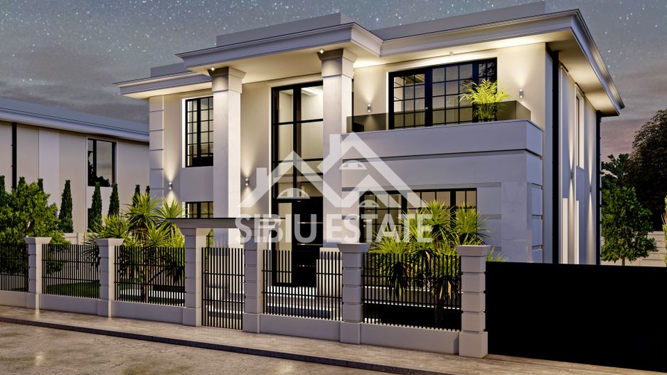 Vila de lux Selimbar proiect Beverly Hills by Casian's Residence - Poză 2