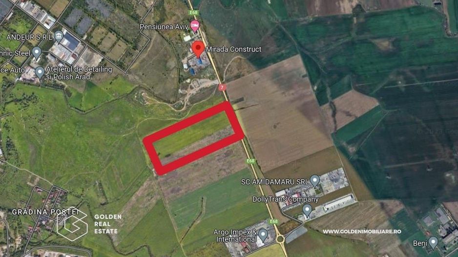 Teren extravilan centura Arad (DN7), 11 000 mp - Poză 1