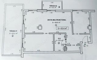 Apartament 3 camere Simion Barnutiu - Poză 10
