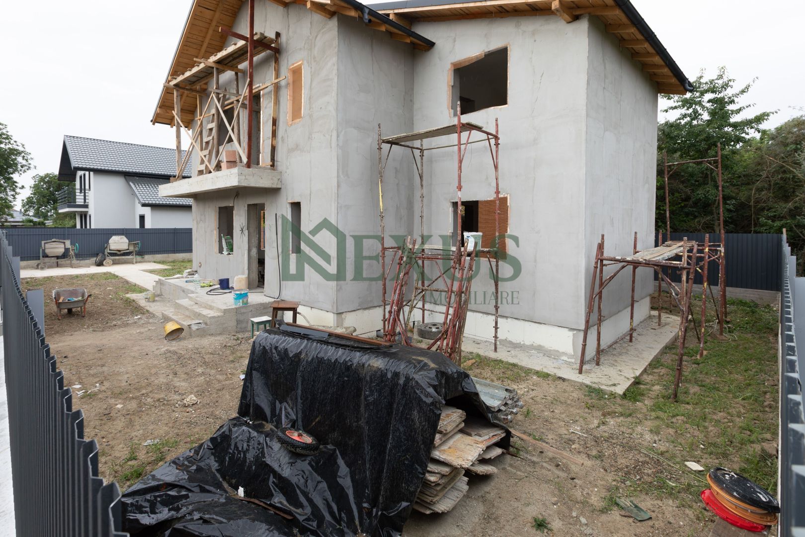 Casă Nouă P+1 de Vânzare – Șerbănești, Bacău Se preda la gri sau cheie - Poză 25