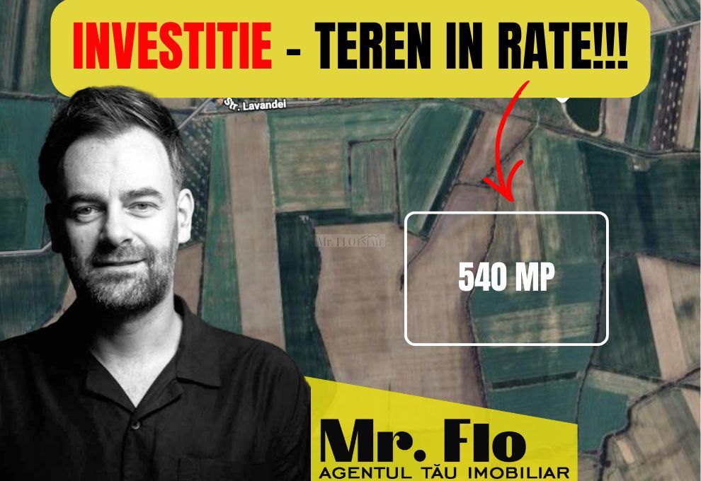 Teren de duplex Bucovat - Optiune de luat in RATE - COMISION 0 - Poză 1