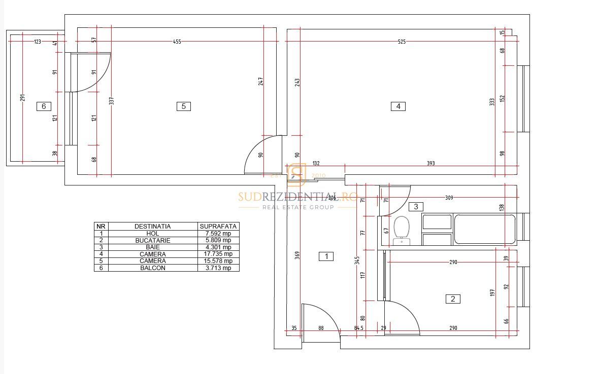 Apartament 2 camere de vânzare, Parcul Tineretului, Str. Pridvorului - Poză 14