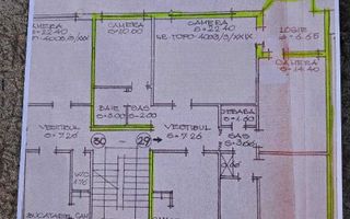 Apartament cu 4 Camere, 105 mp, utili+ 2 balcoane, zona Interservisan! - Poză 8