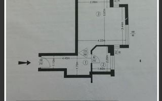 Garsoniera | Mobilat | 1/4 | Utilat | 2007 | Drumul Taberei - Schiță 8